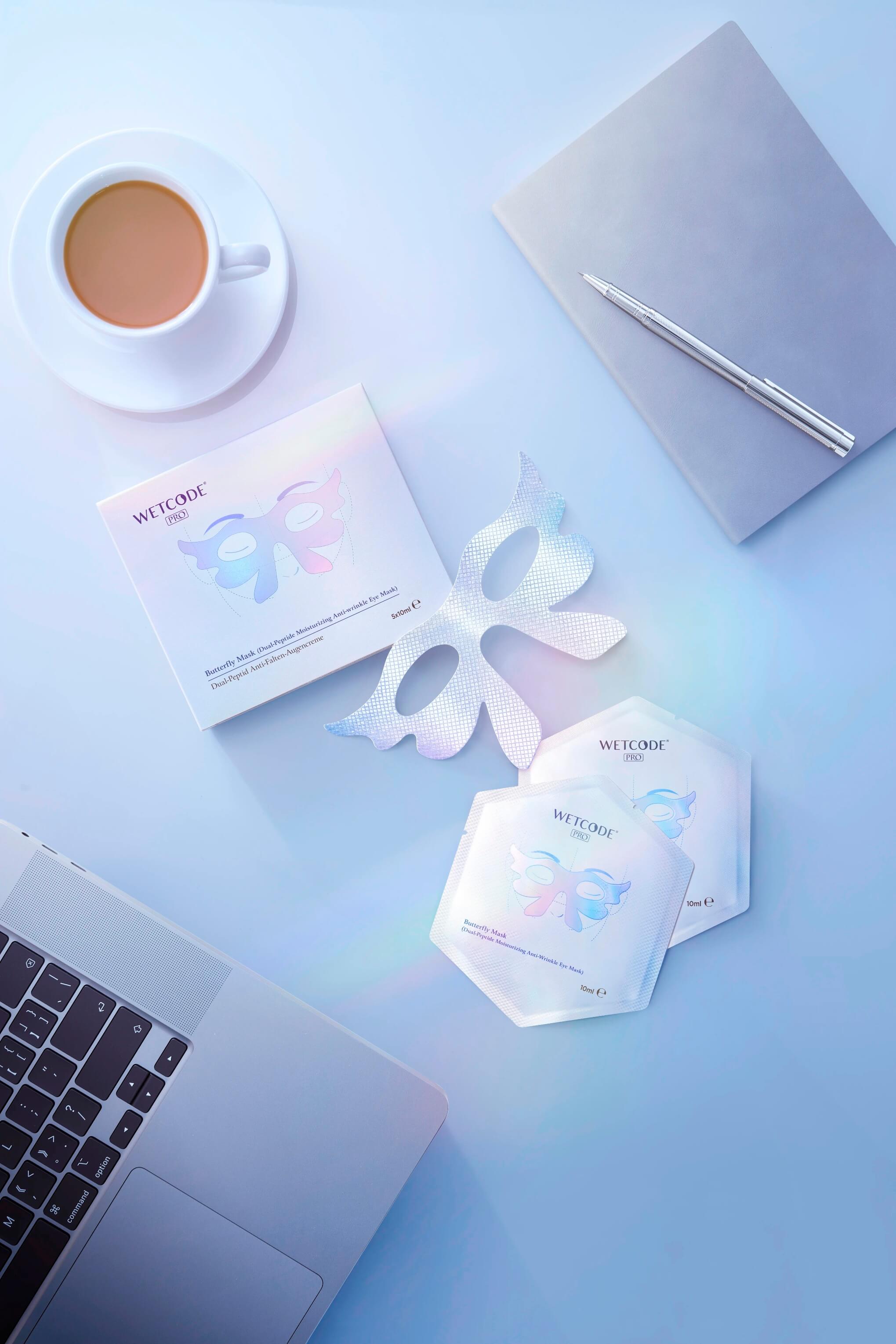 Butterfly Mask  (Dual-Peptides Moisturizing Anti-wrinkle Eye Mask) 5*10ml