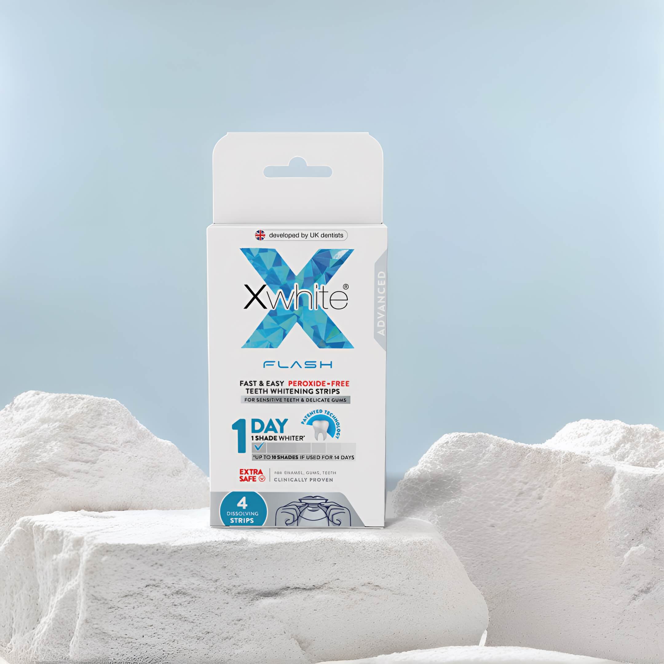 Xwhite® FLASH / 1DAYS - 4 ταινίες