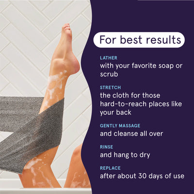 Cleanlogic Detoxify Exfoliating Stretch Cloth