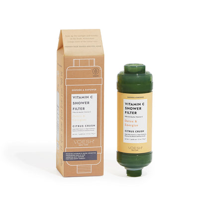 VITAMIN C SHOWER FILTER - CITRUS CRUSH: Detox & Energize