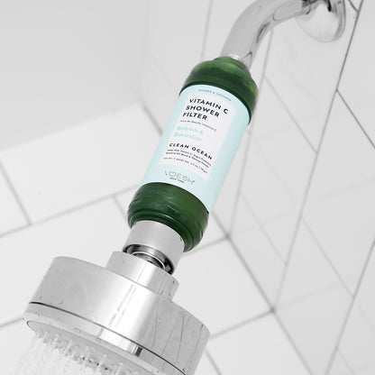 VITAMIN C SHOWER FILTER - CLEAN OCEAN: Refresh & Revitalize