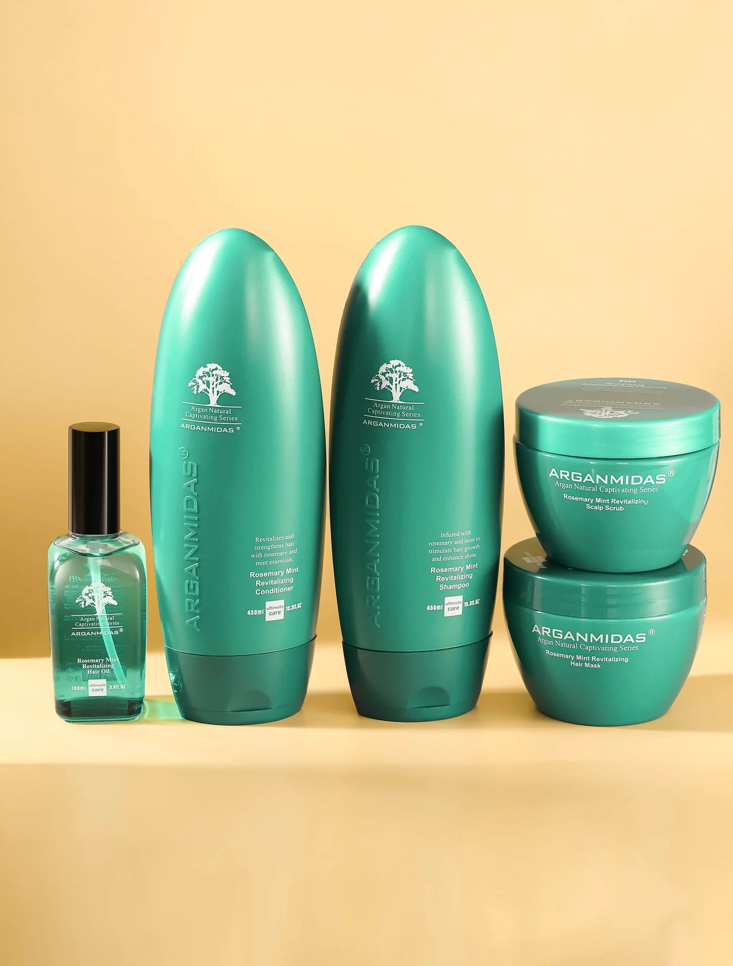 ARGANMIDAS® Rosemary Mint Revitalizing Ritual - 4 προϊόντα