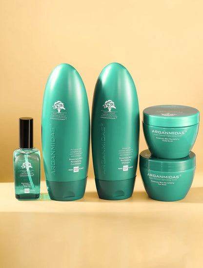 ARGANMIDAS® Rosemary Mint Revitalizing Ritual - 4 προϊόντα