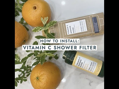 VITAMIN C SHOWER FILTER - CLEAN OCEAN: Refresh & Revitalize